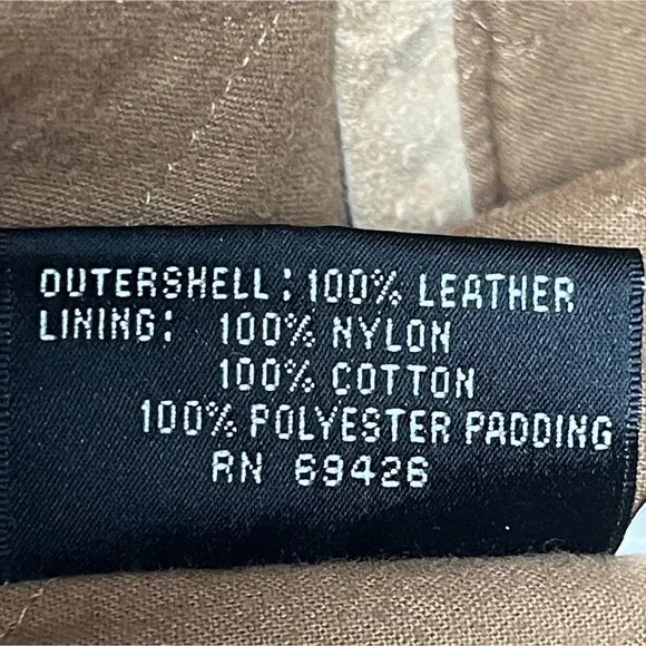 Wilsons Leather Sz Mens M Suede Bomber Jacket M. Julian Beige Zip 5 Pockets - Picture 5 of 14